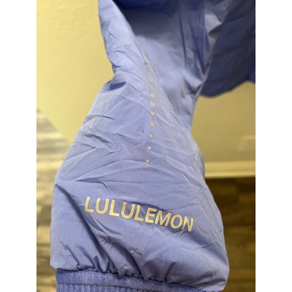Lululemon Down For It All Jacket Pipe Dream Blue Women’s 12 Slim Fit PrimaLoft - Picture 13 of 13
